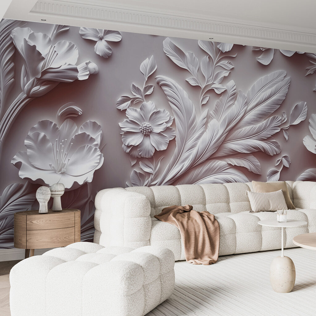 Schwungvolle Blütenranken — Interieur 4