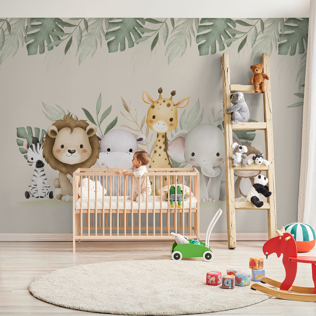 Tierreihe mit Giraffe — Interieur 2