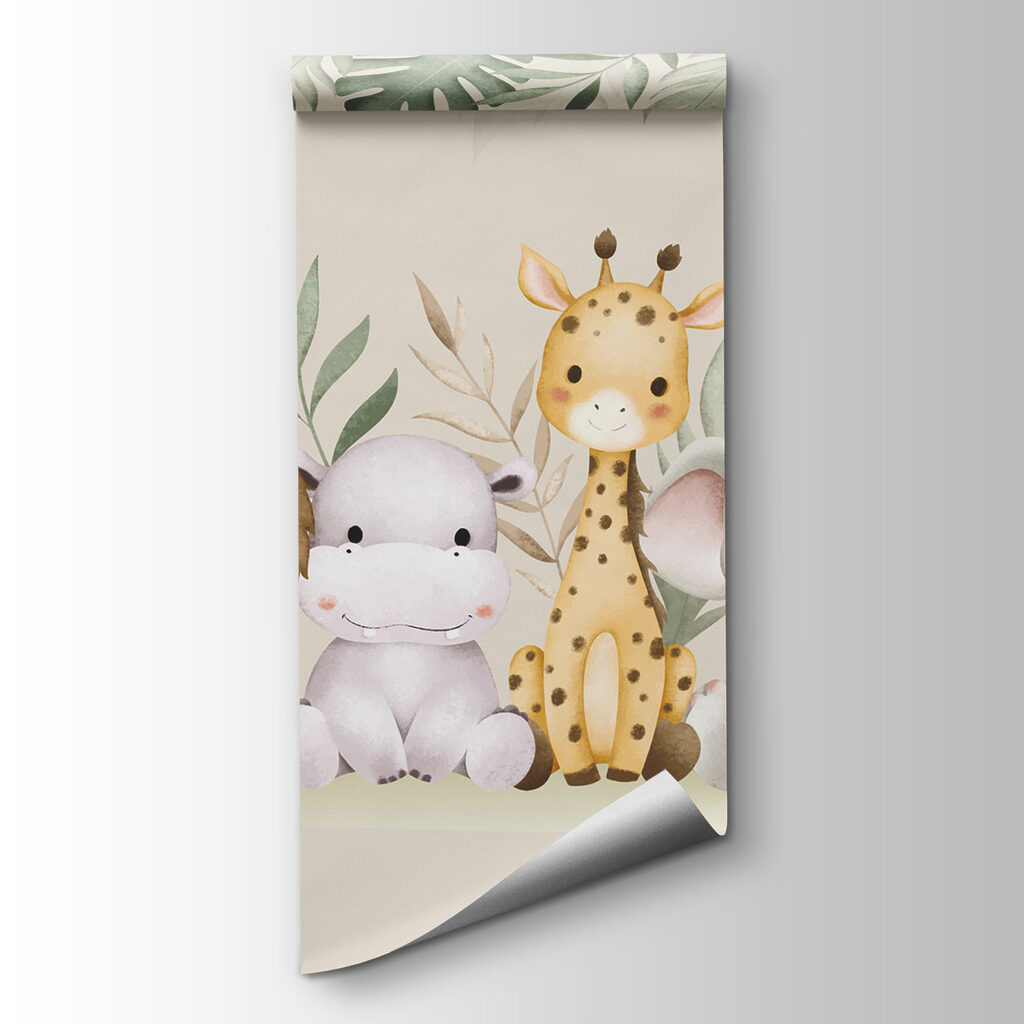 Tierreihe mit Giraffe — Produktansicht