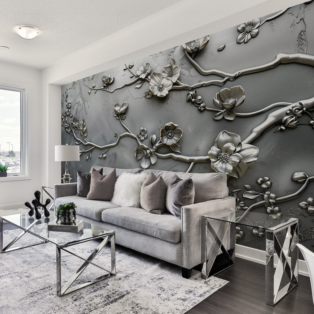 Blüten mit glänzenden Rändern — Interieur 4