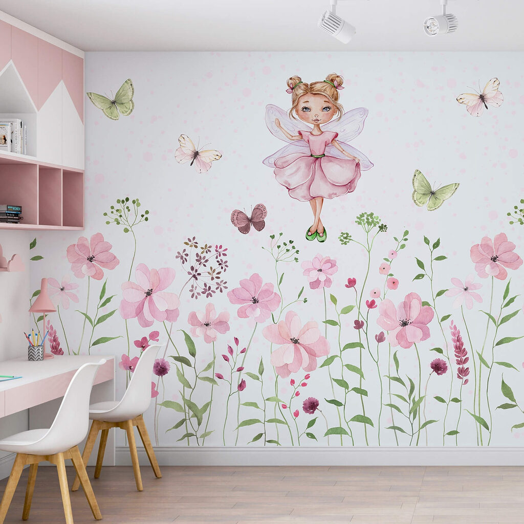 Fee in Aquarell — Interieur 1