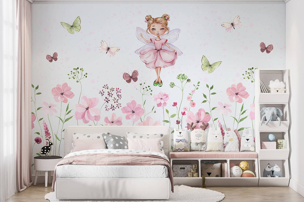 Fee in Aquarell — Interieur 2