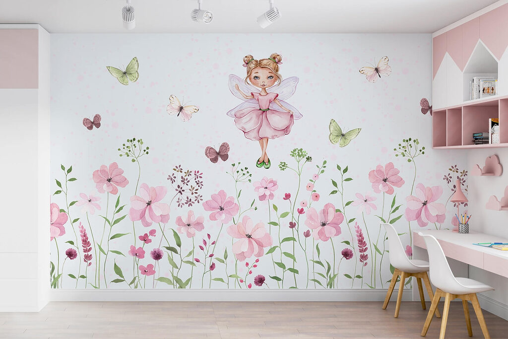 Fee in Aquarell — Interieur 4