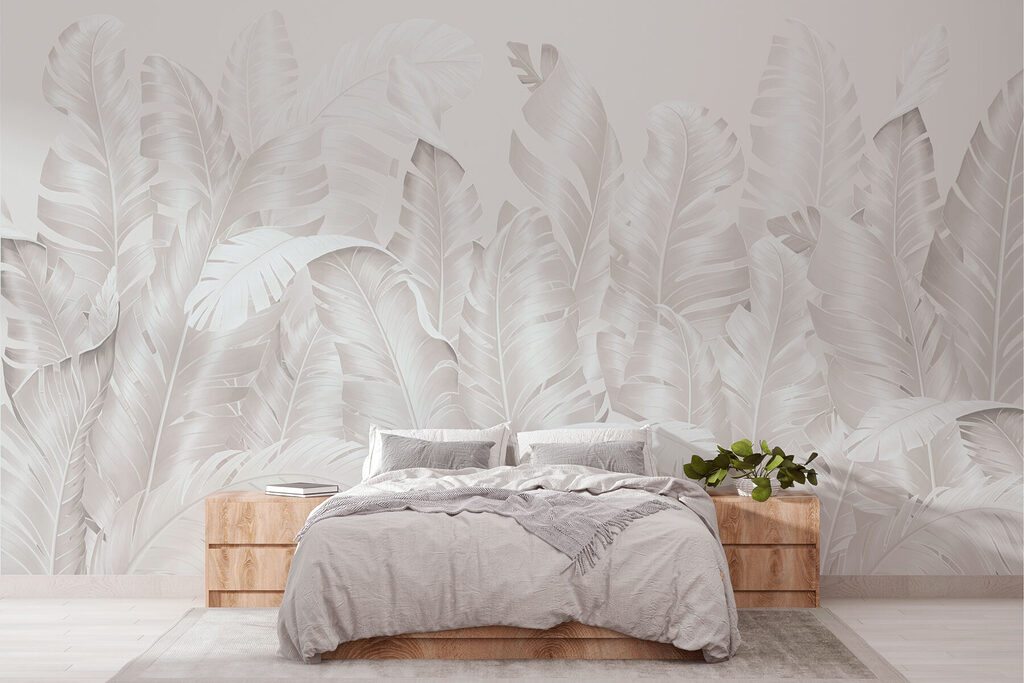 Palmwedel in sanften Lagen — Interieur 1