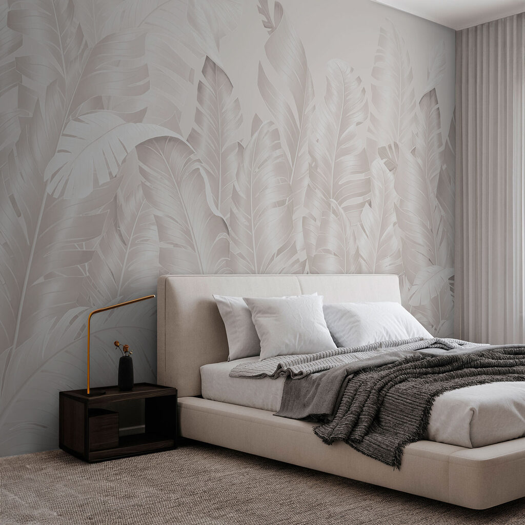 Palmwedel in sanften Lagen — Interieur 2