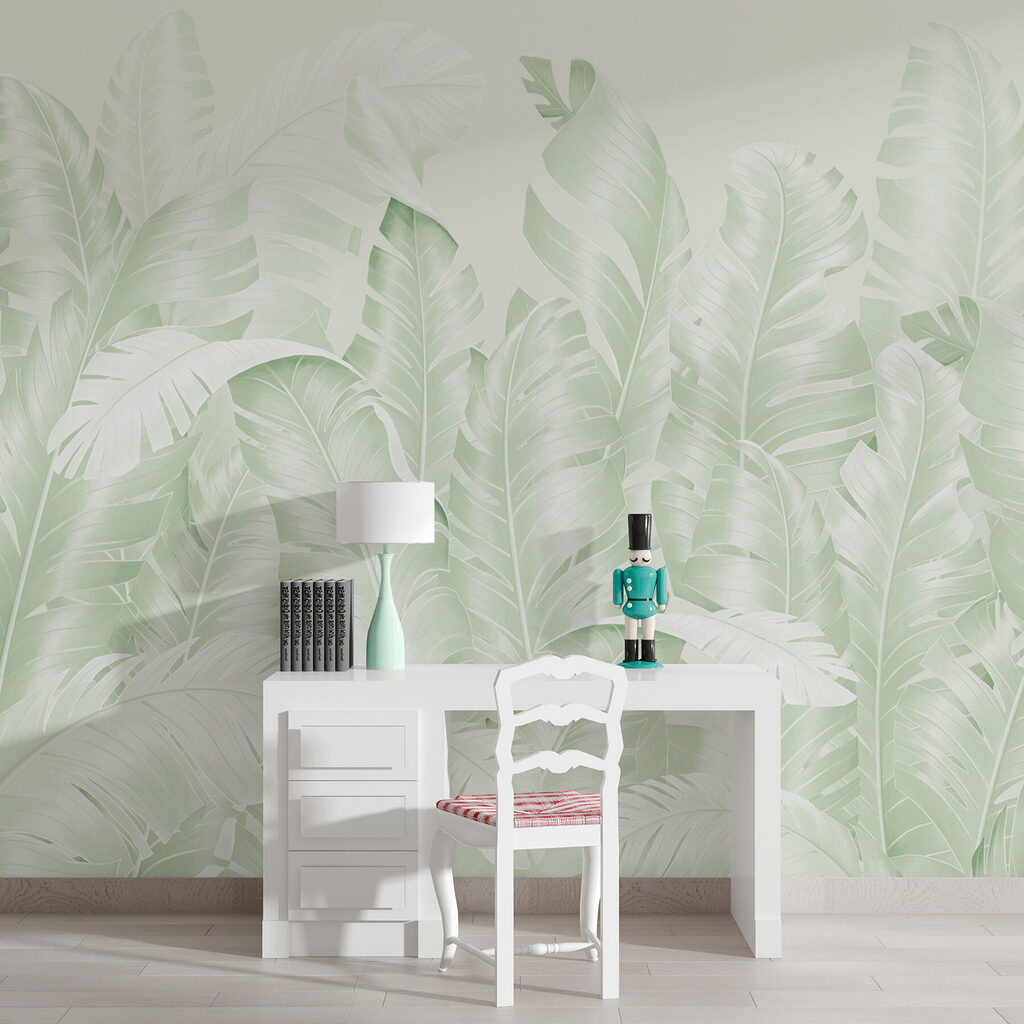 Palmwedel in sanften Lagen — Interieur 3