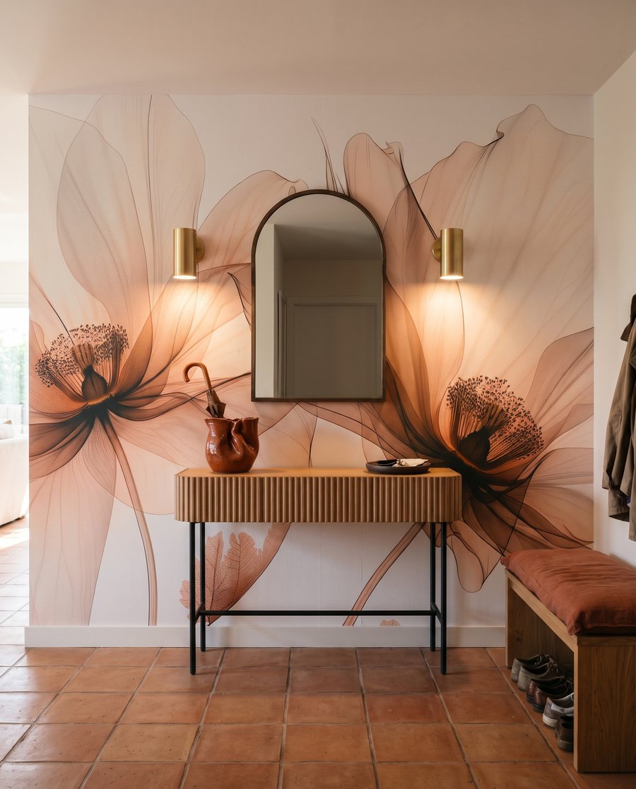 Drei Blüten im Licht — Interieur 5