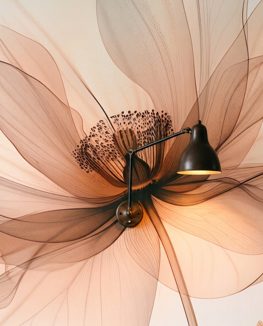 Drei Blüten im Licht — Detail