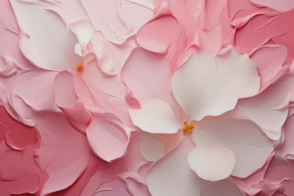 Elegantes Blumengesteck — ganzes Design