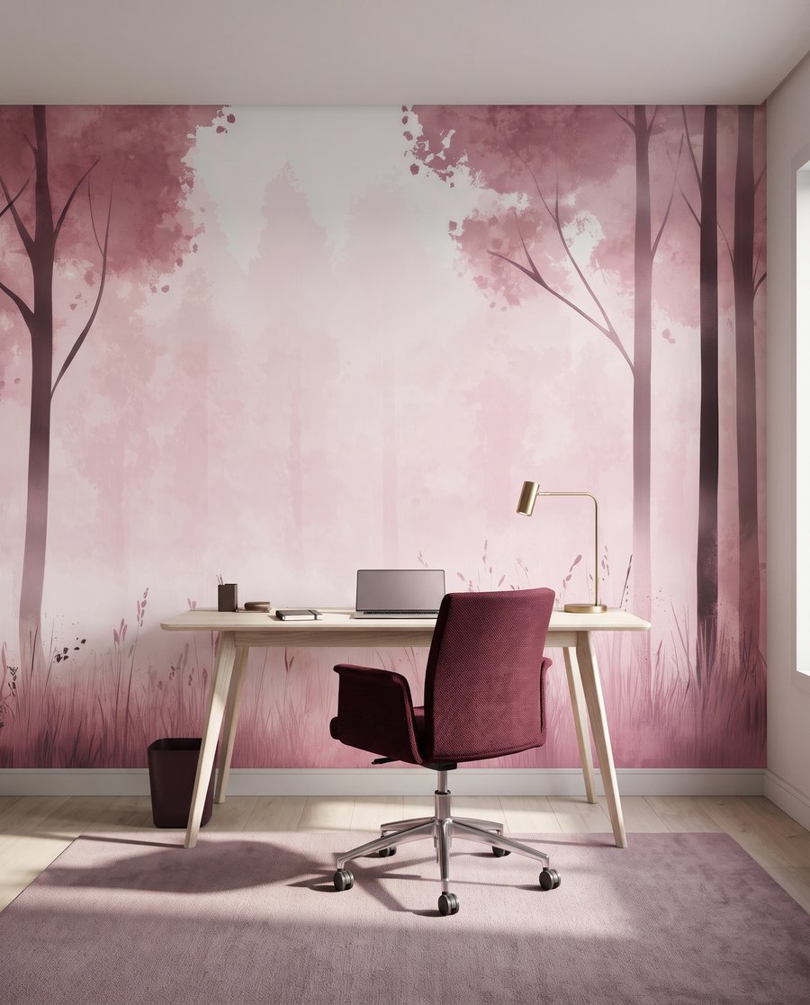 Waldrand mit hohen Stämmen — Interieur 7