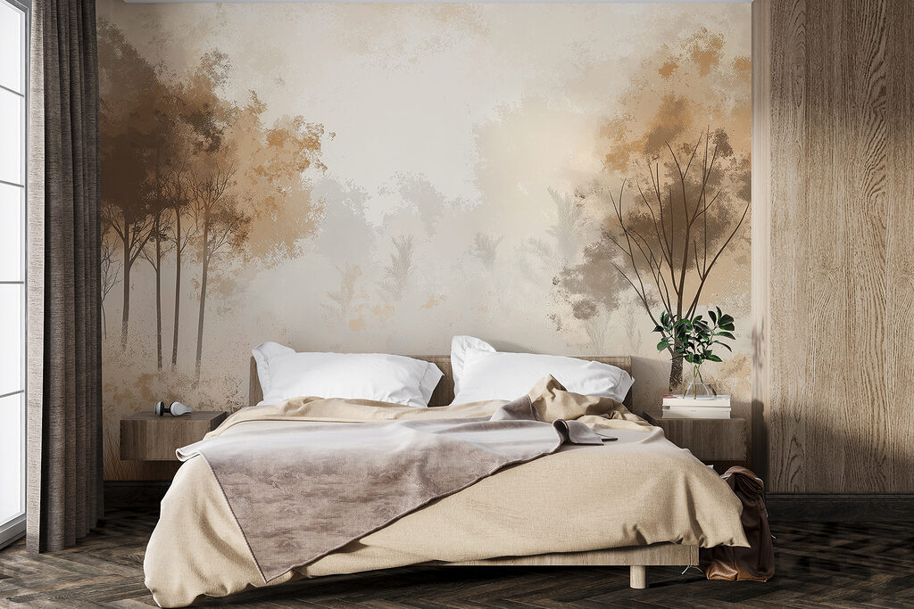 Baumgruppen am Grasrand — Interieur 1