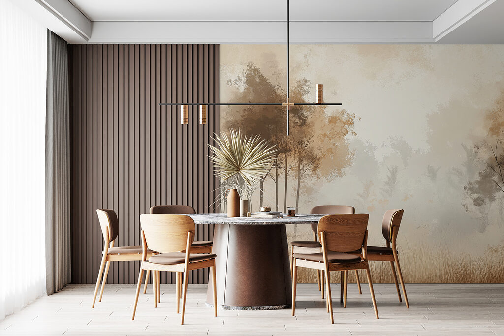 Baumgruppen am Grasrand — Interieur 3