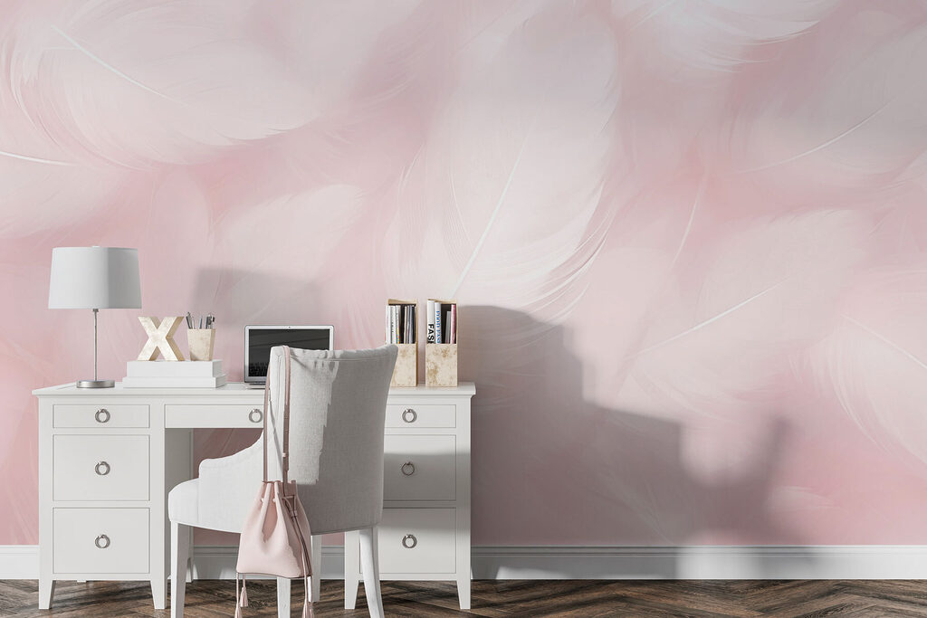 Fließende Farbspuren — Interieur 1