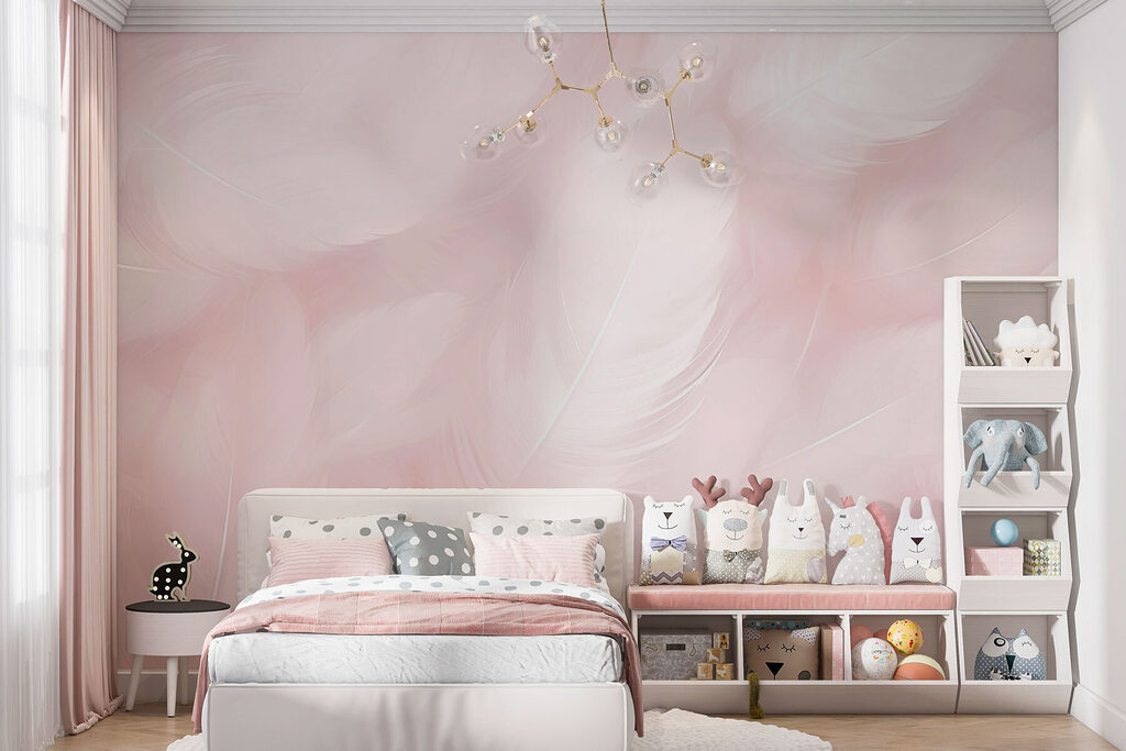 Fließende Farbspuren — Interieur 4