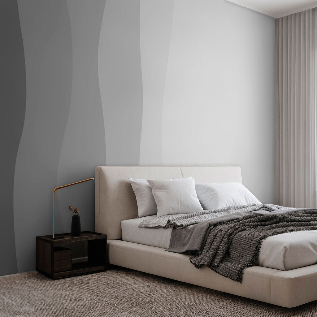 Farbwellen am Seitenrand — Interieur 1