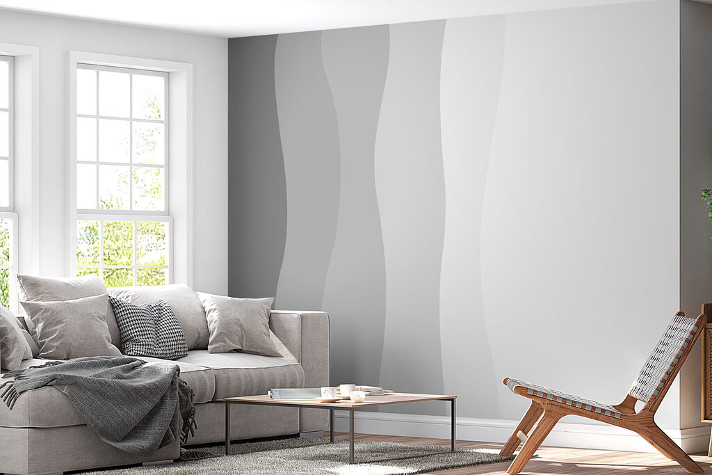 Farbwellen am Seitenrand — Interieur 2