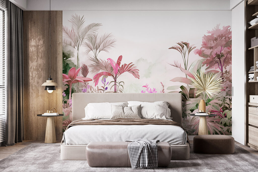 Tropengarten in einem Interieur