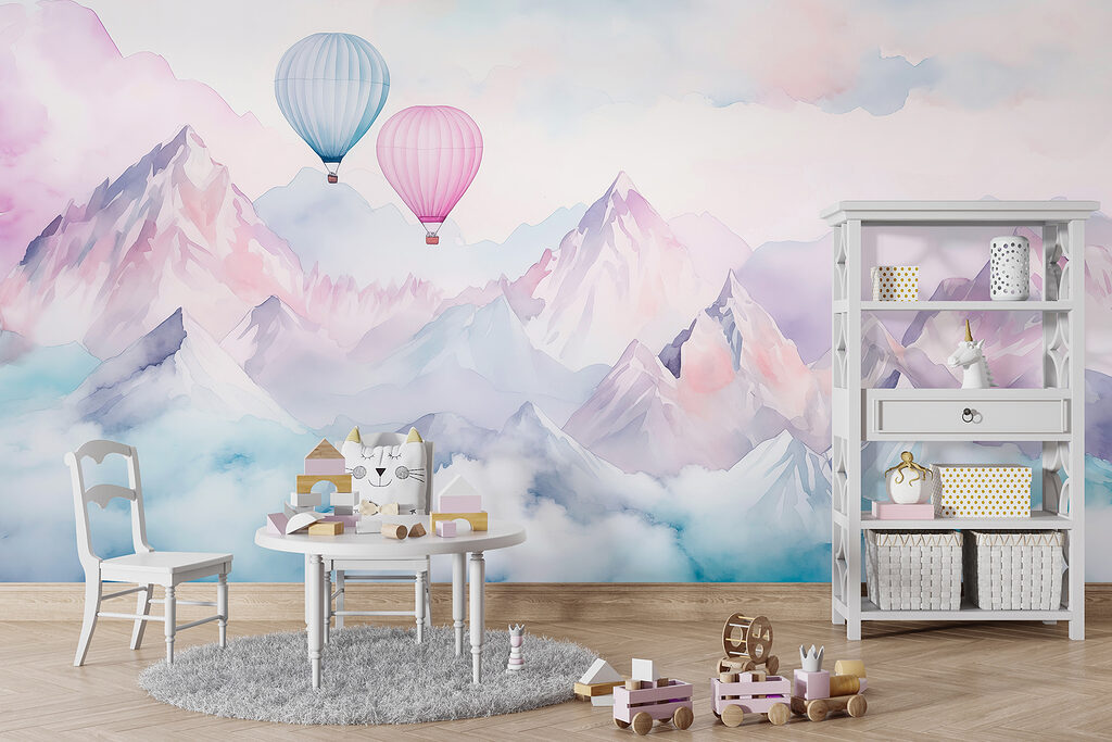 Zwei Ballons zwischen Gipfeln — Interieur 4