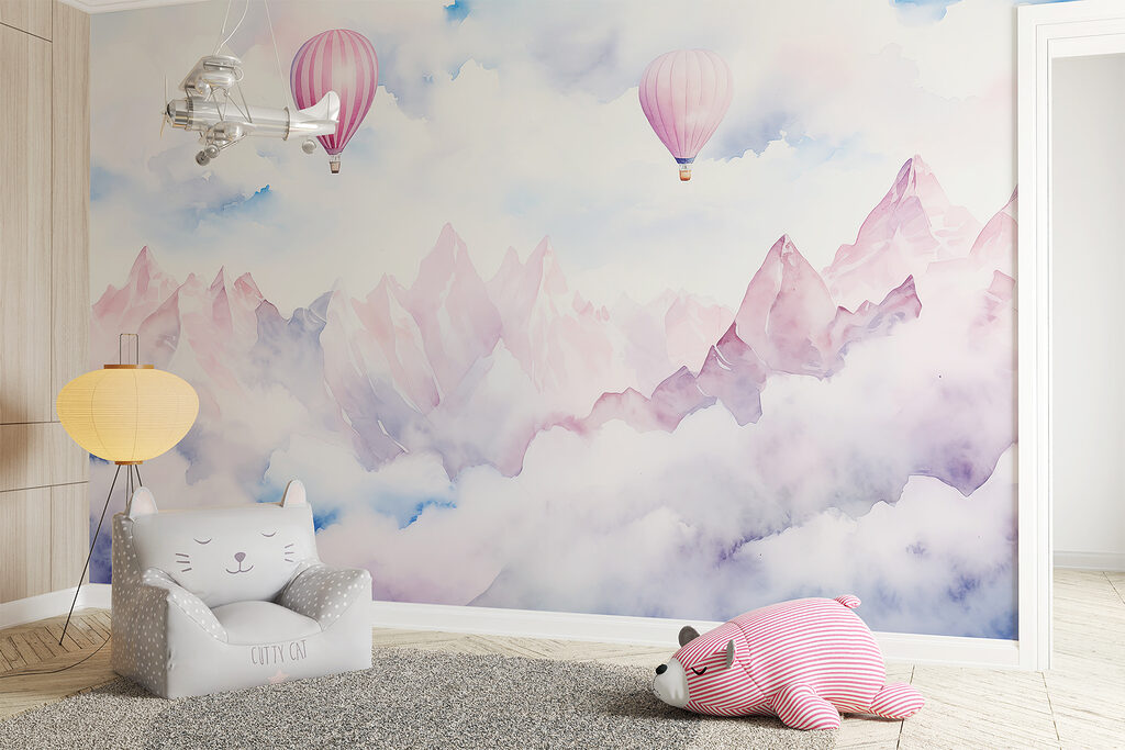 Ballons über spitzen Bergen — Interieur 2