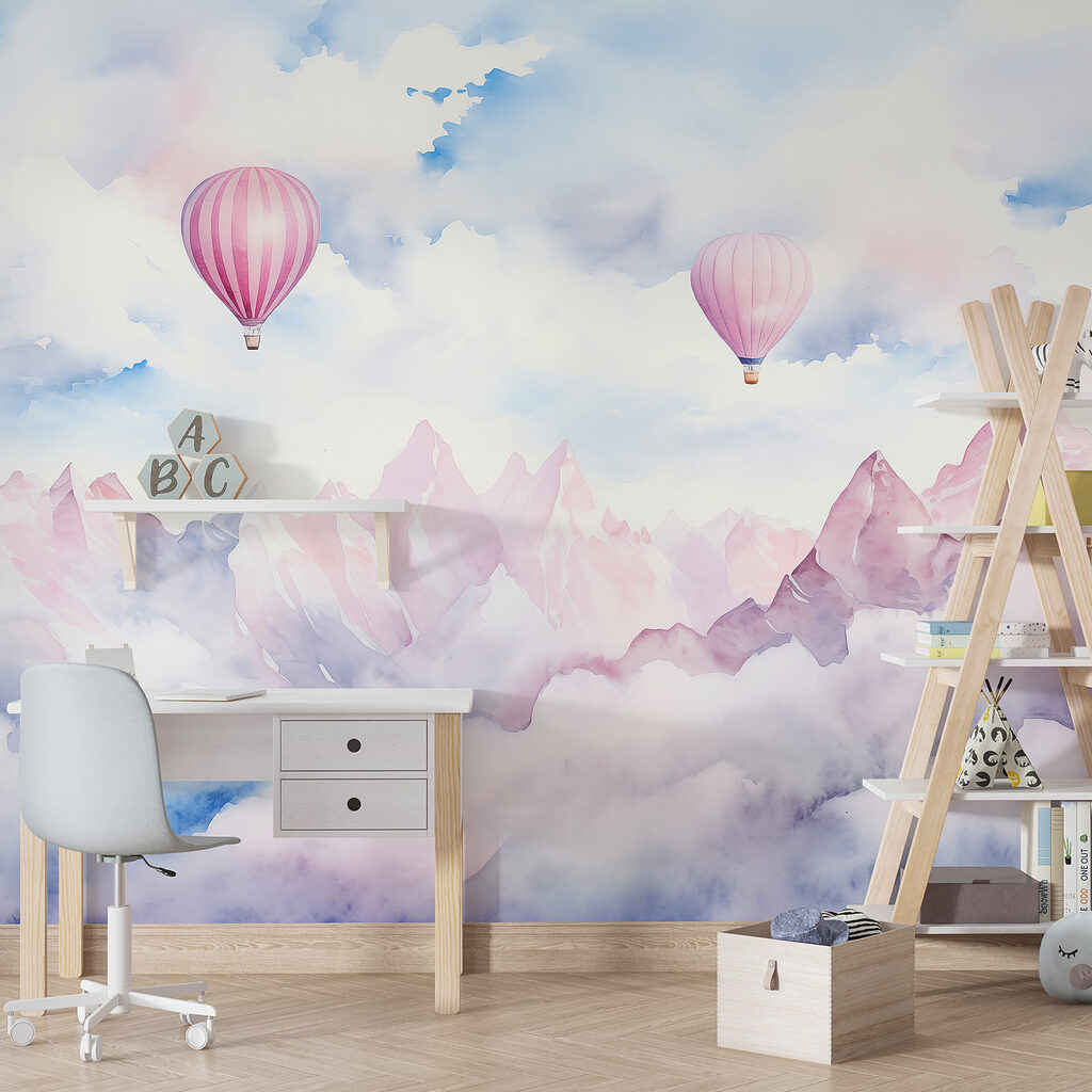 Ballons über spitzen Bergen — Interieur 3