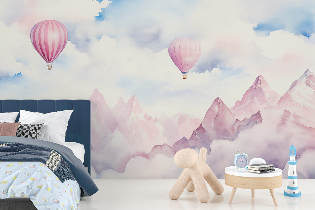 Ballons über spitzen Bergen — Interieur 4