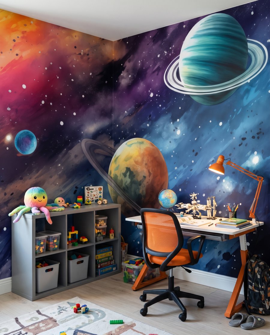 Planeten in einer Feuerwolke — Interieur 4