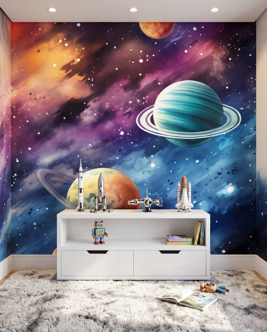 Planeten in einer Feuerwolke — Interieur 5