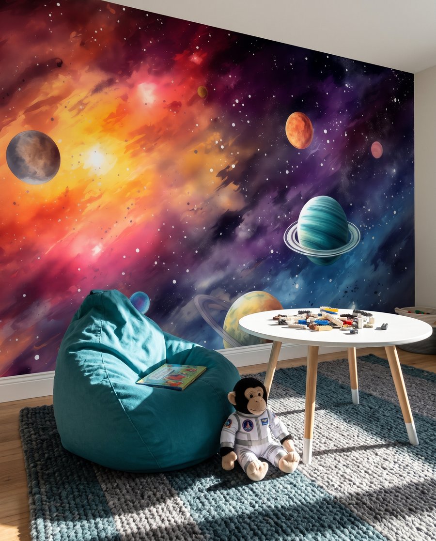 Planeten in einer Feuerwolke — Interieur 7