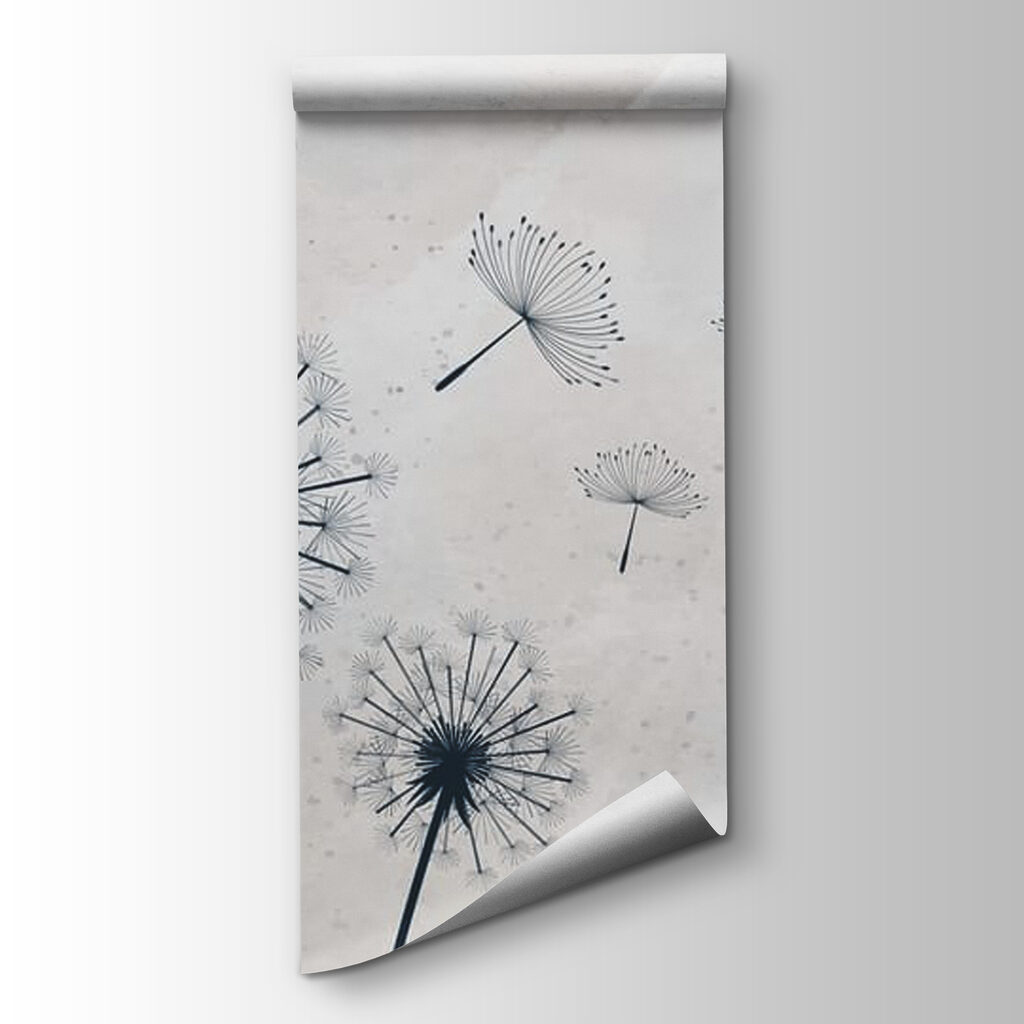 Pusteblumen im Wind — Produktansicht