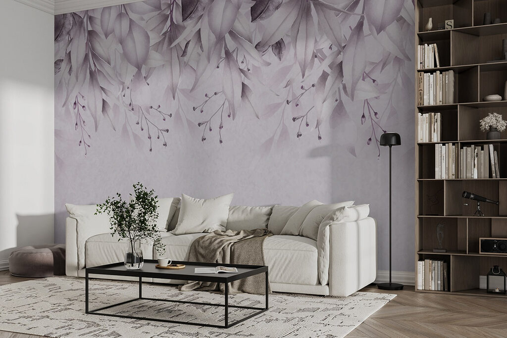 Hängende Ranken in einem Interieur