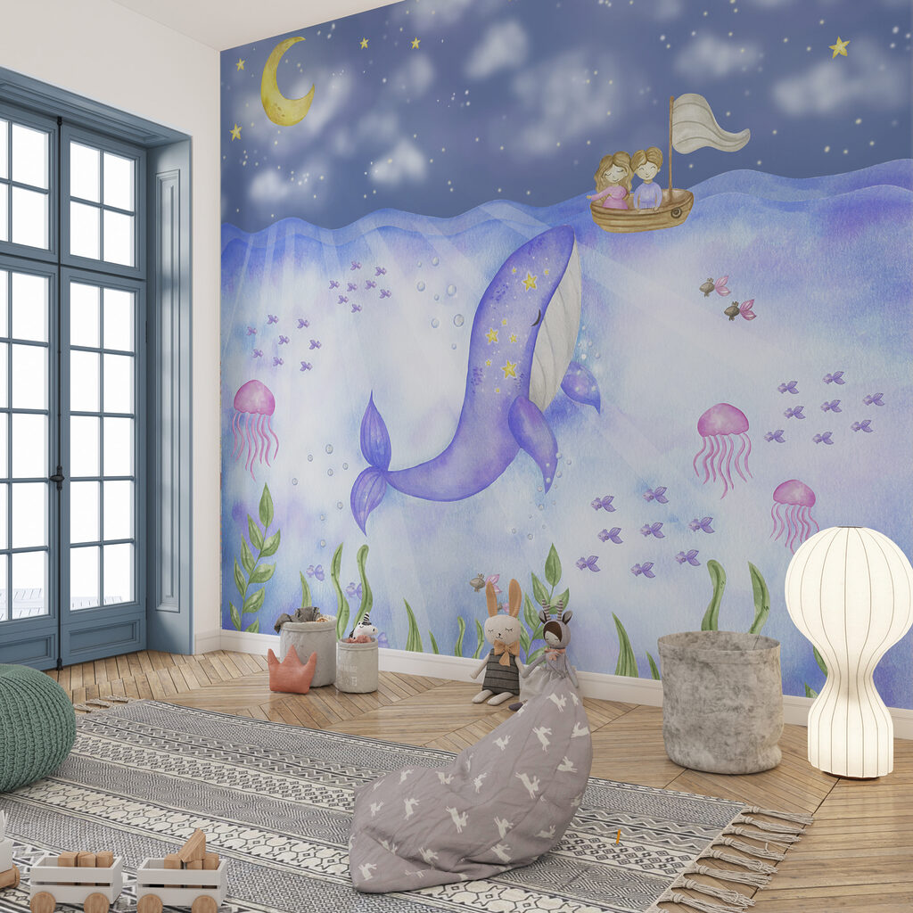 Wal und Quallen — Interieur 1