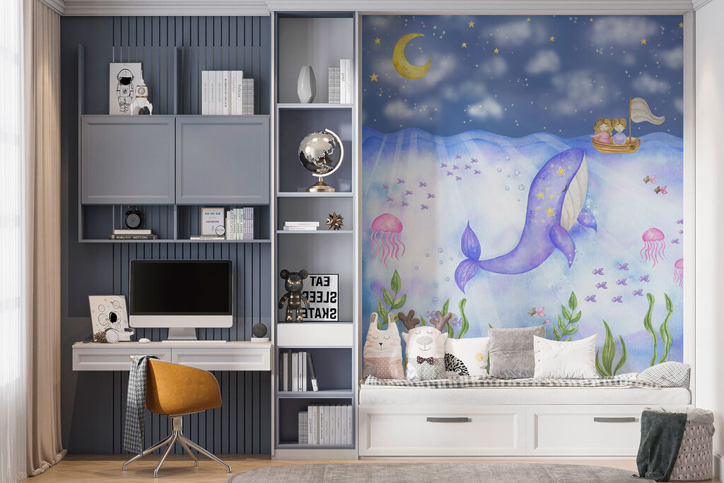 Wal und Quallen — Interieur 2