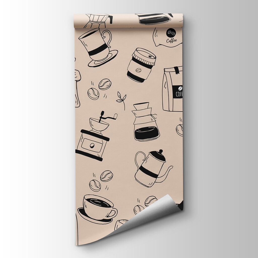 Verspielte Kaffeekännchen — Produktansicht