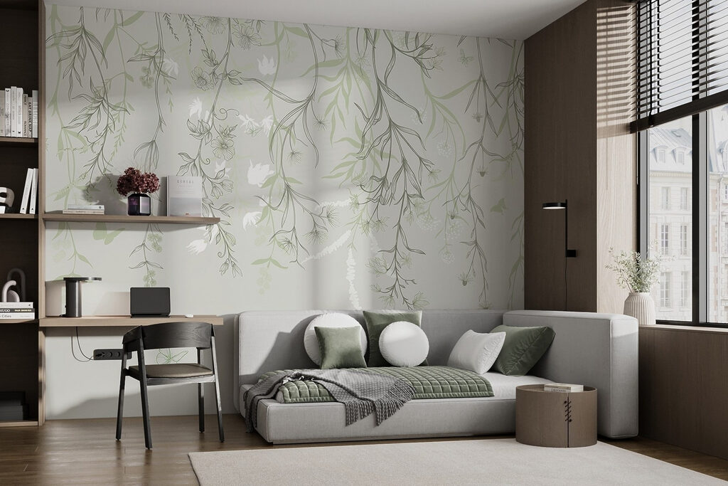 Zarter Blütenregen — Interieur 1