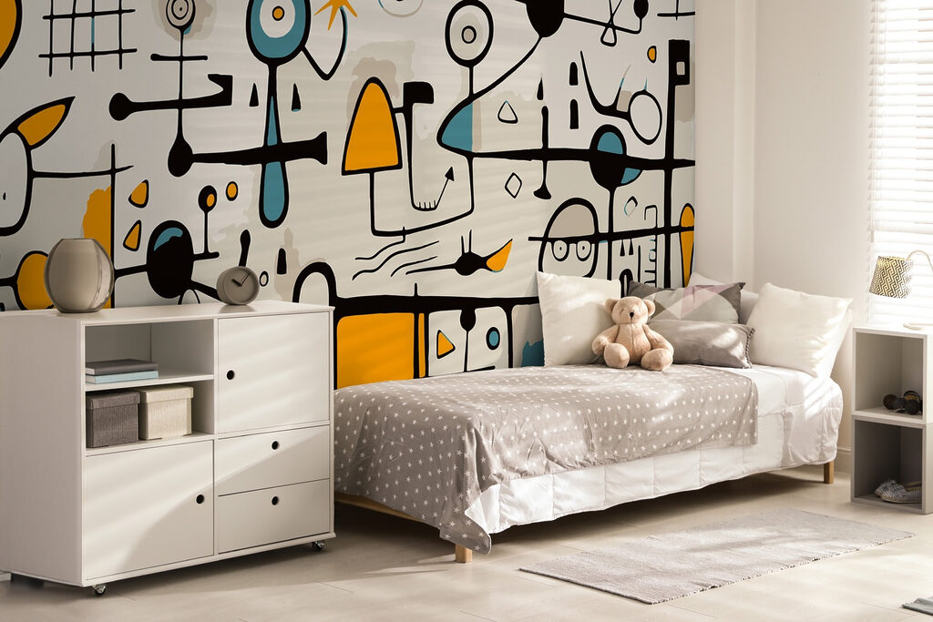Augen und grafische Formen — Interieur 2