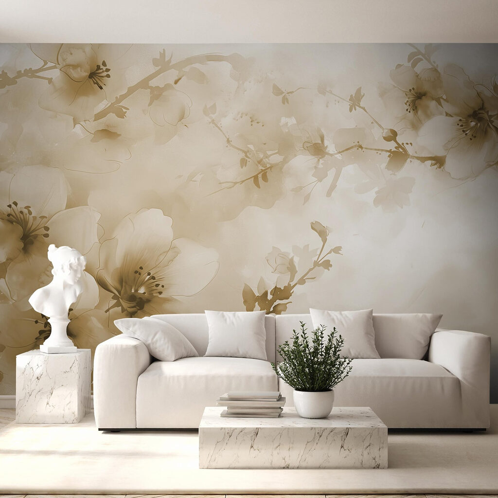 Blütenzweige im sanften Schimmer — Interieur 4