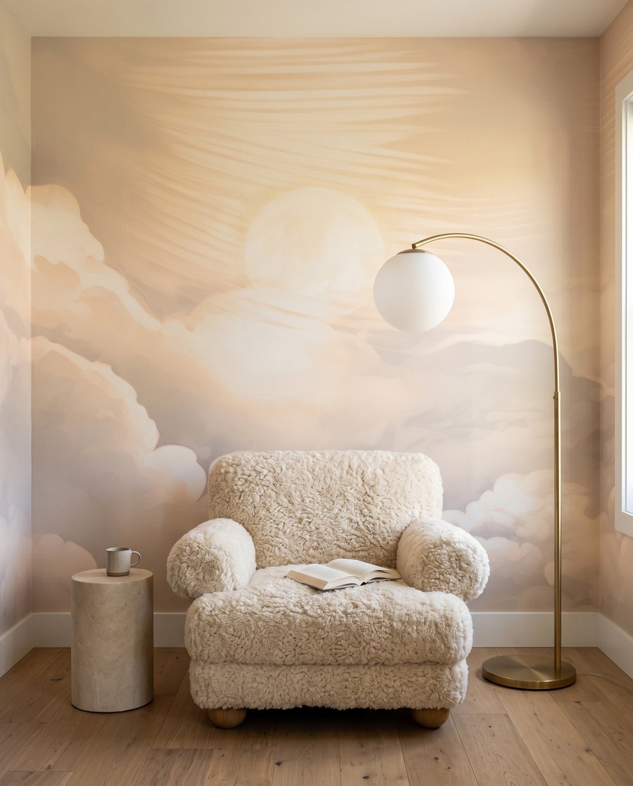 Sanftes Licht zwischen Wolken — Interieur 4