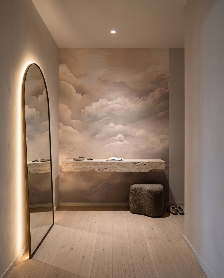 Sanftes Licht zwischen Wolken — Interieur 5