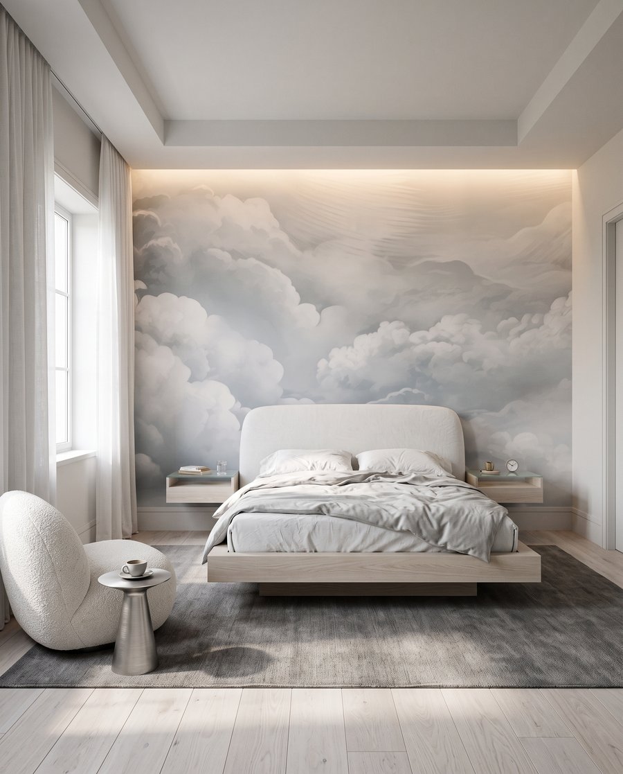 Sanftes Licht zwischen Wolken — Interieur 2