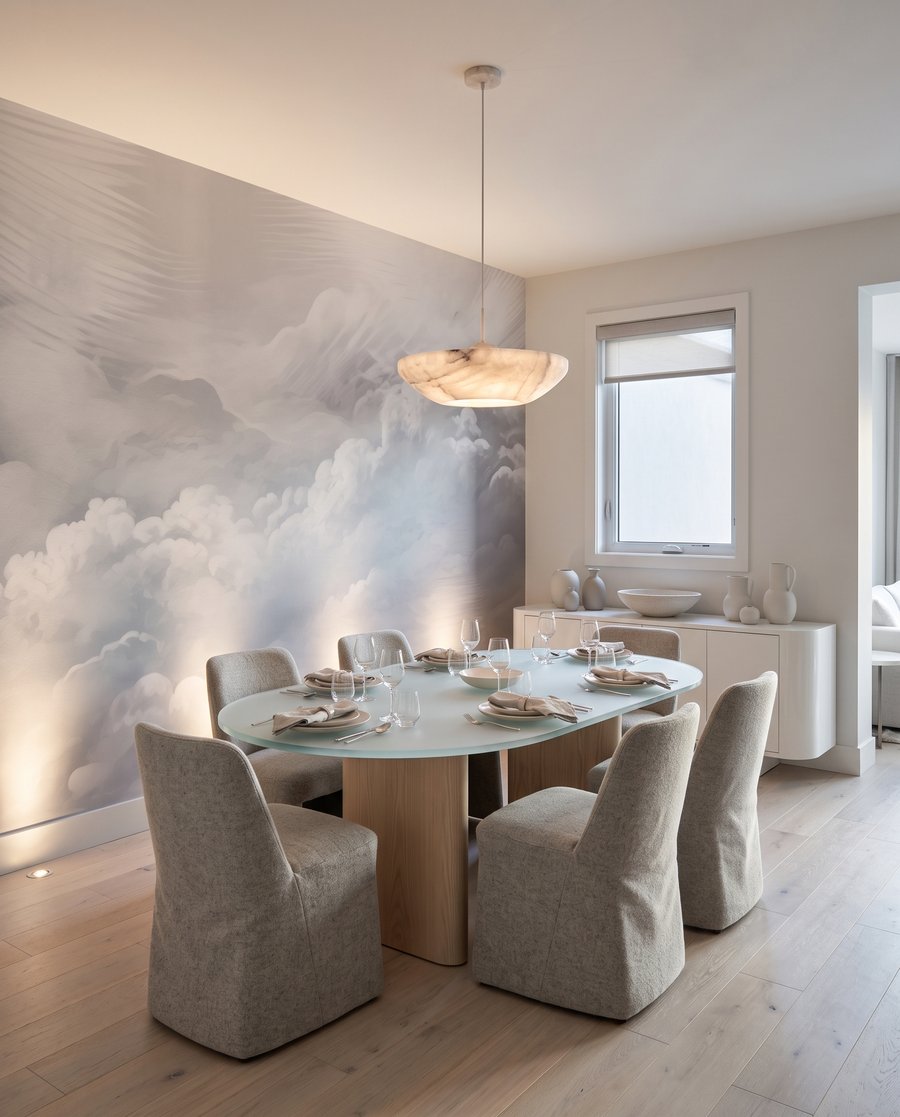 Sanftes Licht zwischen Wolken — Interieur 7