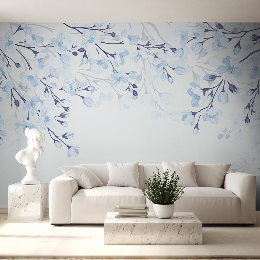 Bogen aus Blütenzweigen — Interieur 1