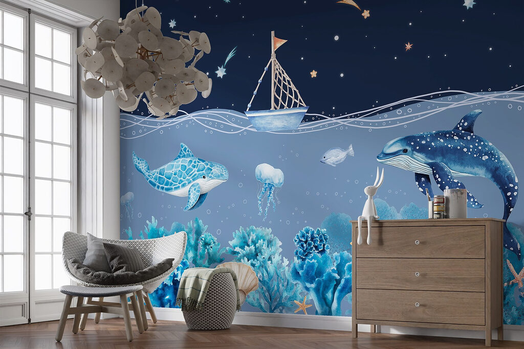 Segelboot über dem Riff — Interieur 4