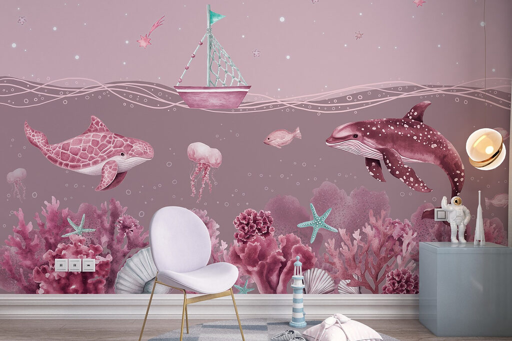 Segelboot über dem Riff — Interieur 2