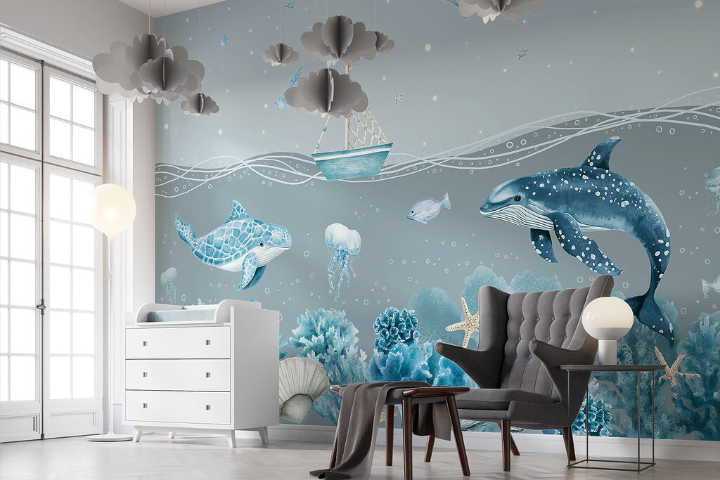 Segelboot über dem Riff — Interieur 4