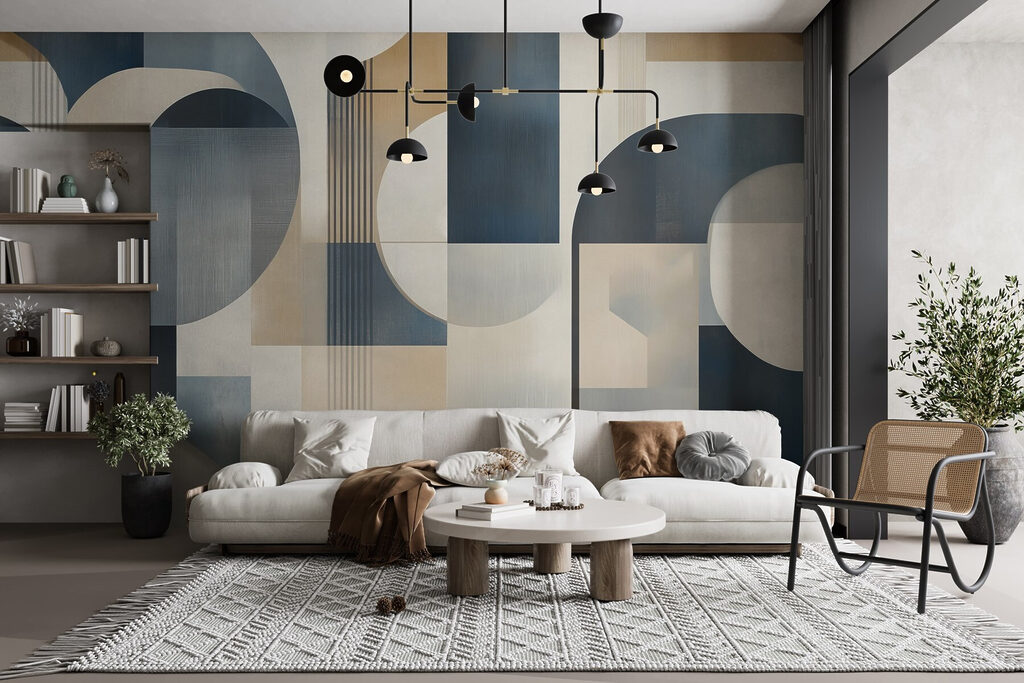 Blaue und goldene Bögen — Interieur 3