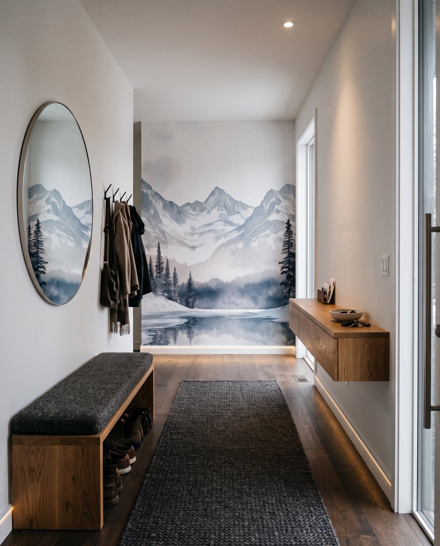 Stille Bucht vor Schneebergen — Interieur 5