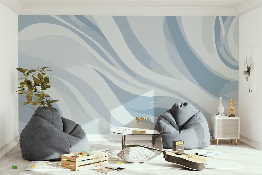 Gegenläufige Farbbahnen — Interieur 3