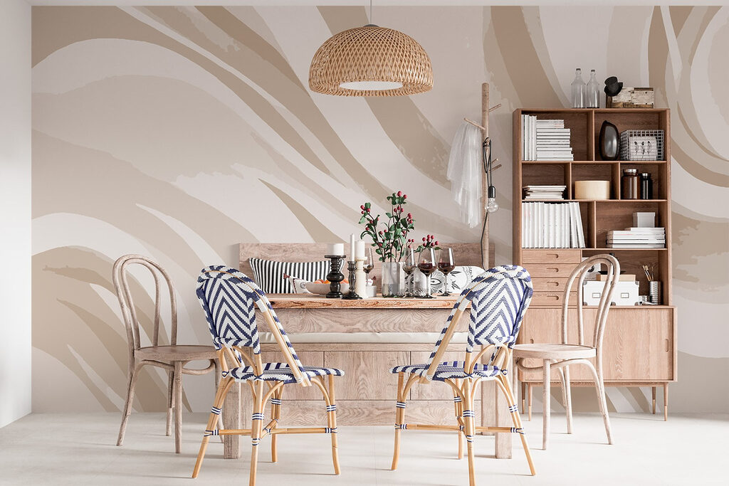 Gegenläufige Farbbahnen — Interieur 3