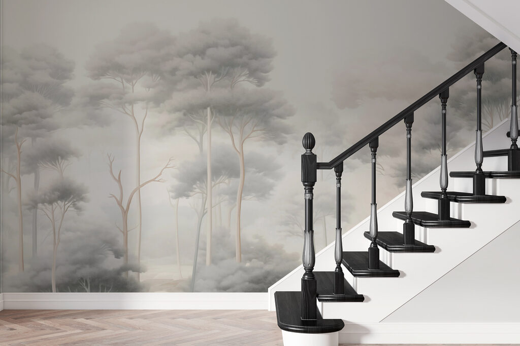 Bäume im Morgennebel — Interieur 3