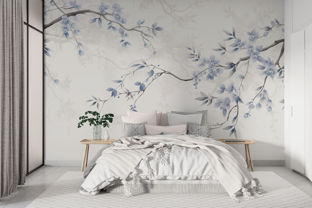 Zweige mit bläulichen Blättern — Interieur 3